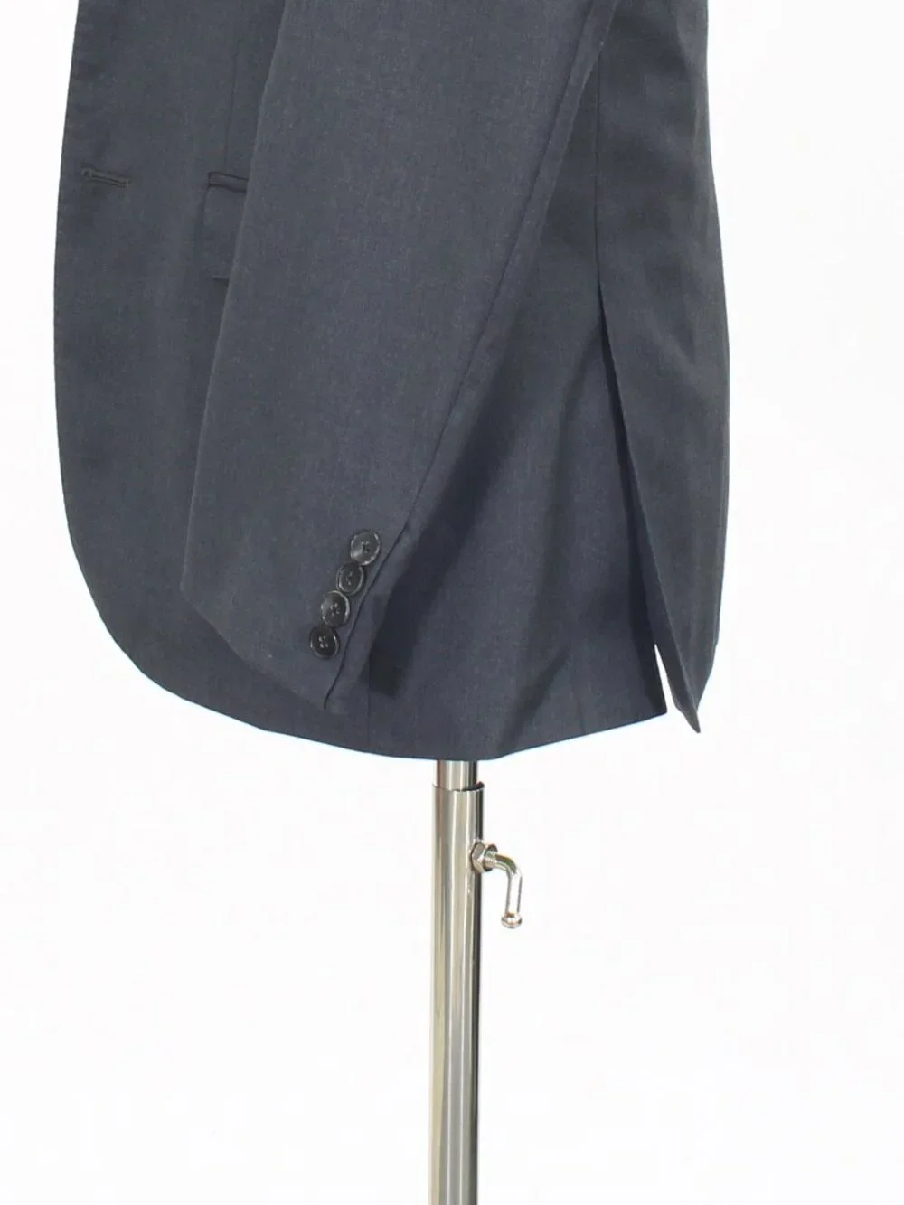 Hugo Boss 34R Gray Blazer Sport Coat Jacket 2-Button Solid Y434
